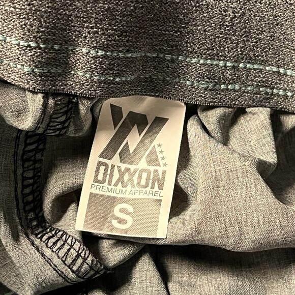 Dixxon Men Finney Chad Shorts Mens Small Quick Dry Swim Trunks Scalloped Leg AOP - Picture 3 of 7